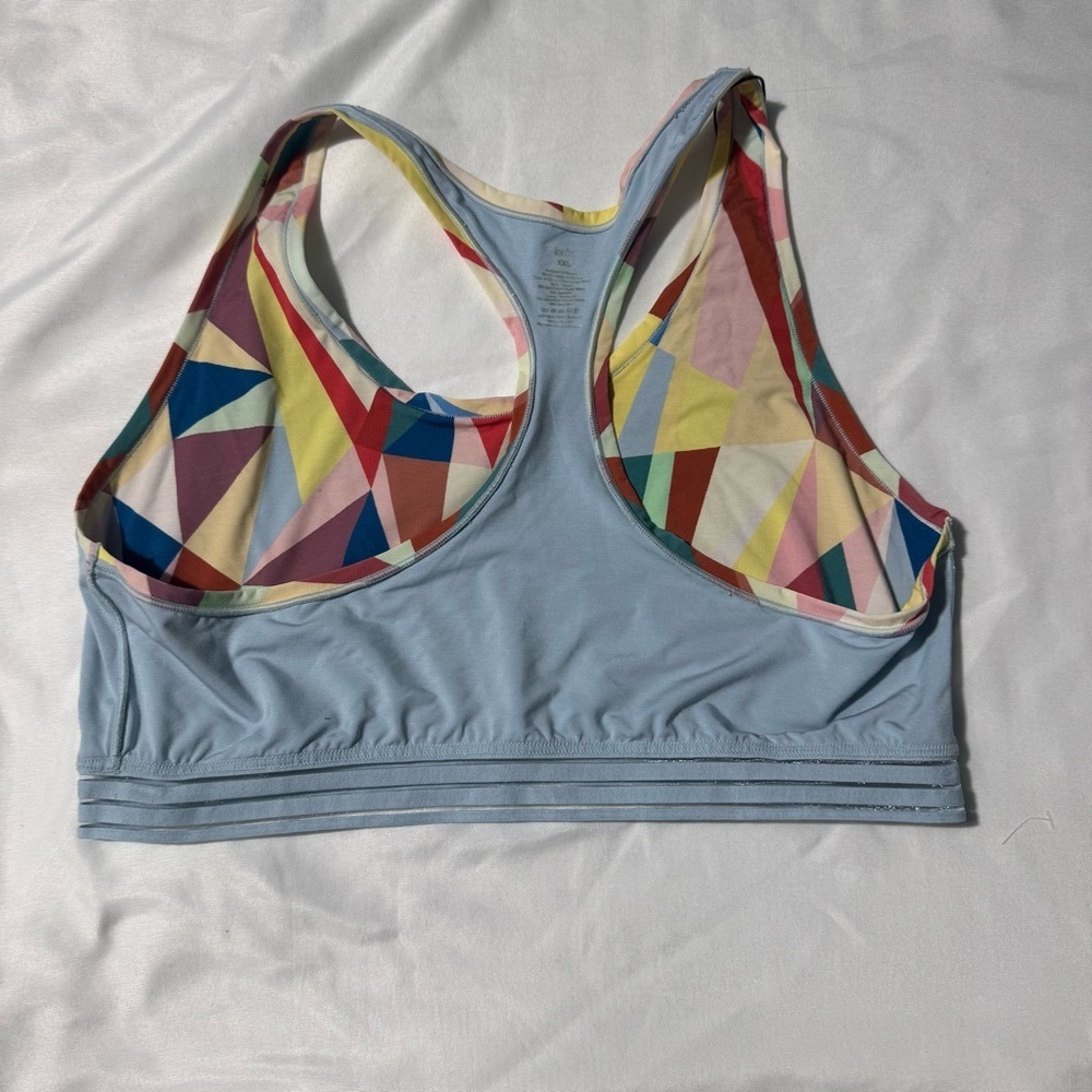NWT Knix Model Lounge Bra – XXL – Love Triangle Print – Pull-On Comfort - Picture 7 of 12